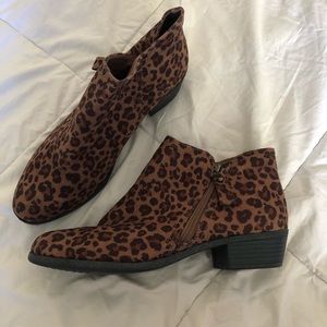 Cheetah Booties